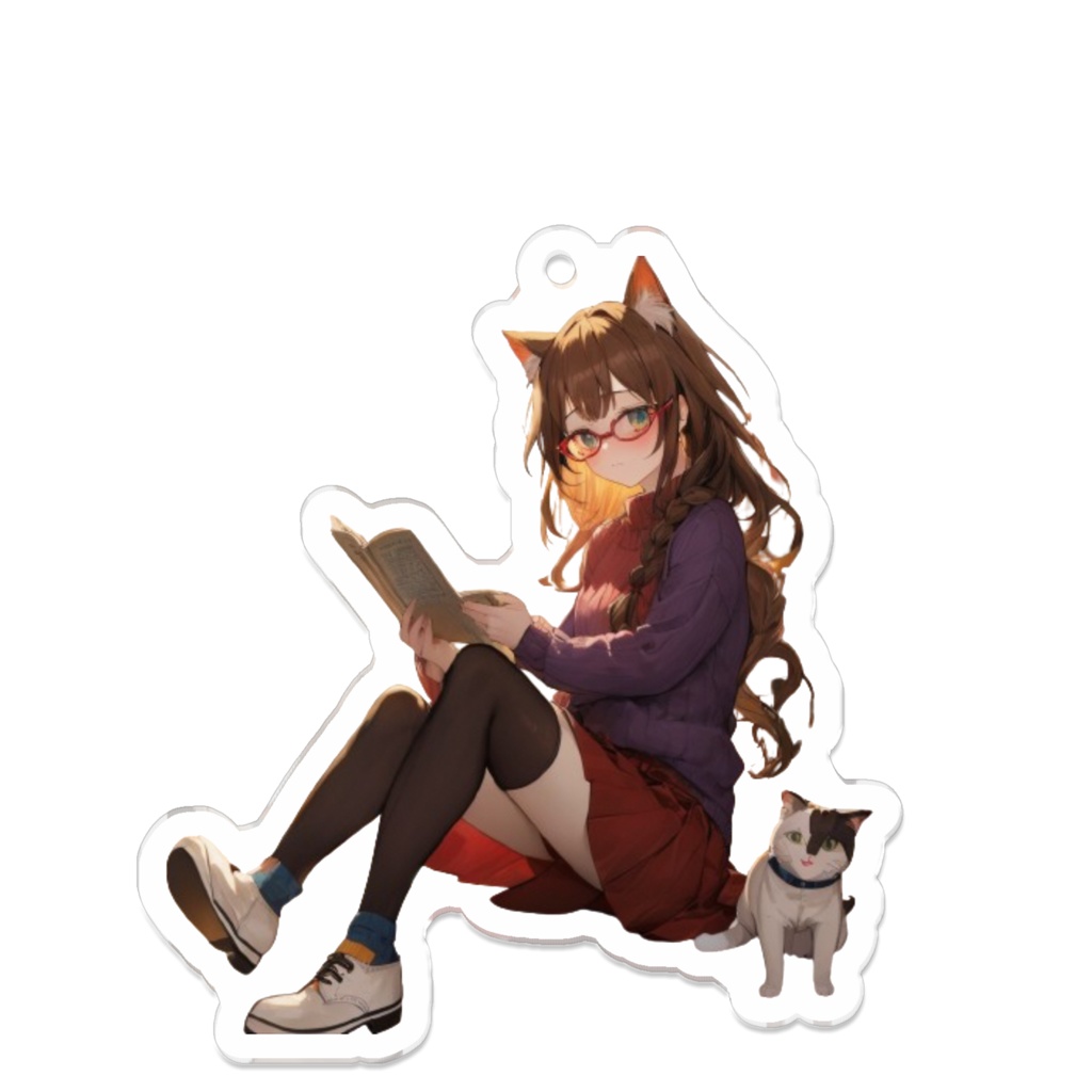 まなと猫と読書