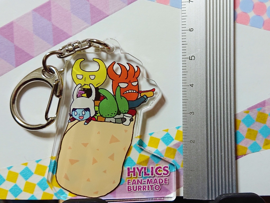 FAN-MADE BURRITO アクリルキーホルダー