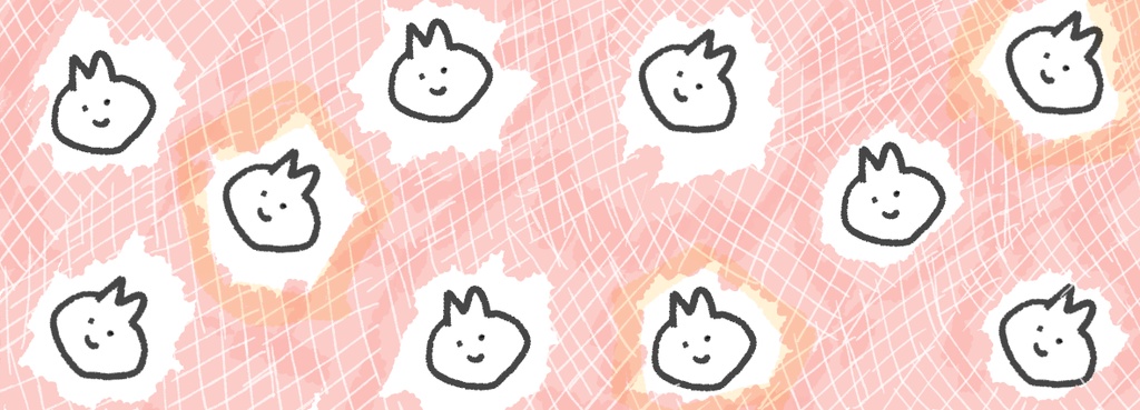 ウサギマスキングテープ