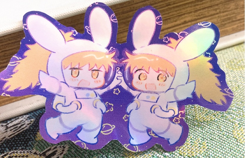 スペース鉢雷オーロラシール