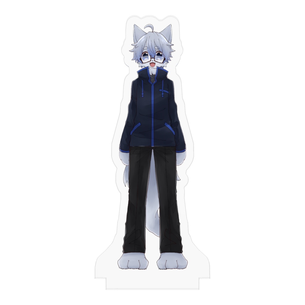Sinnto白犬Ver. アクリルフィギュア