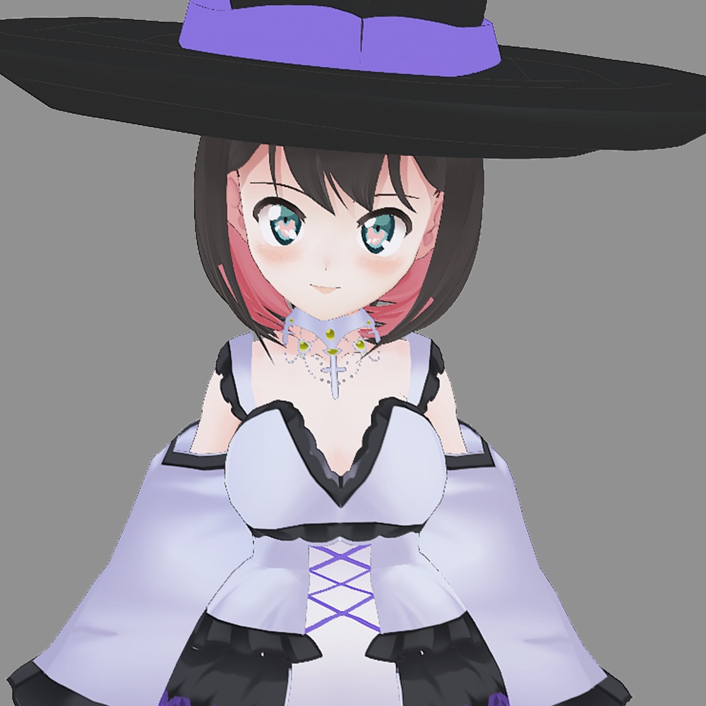 【VRoid】鳥かご薔薇ドレス(無料試着あり!)