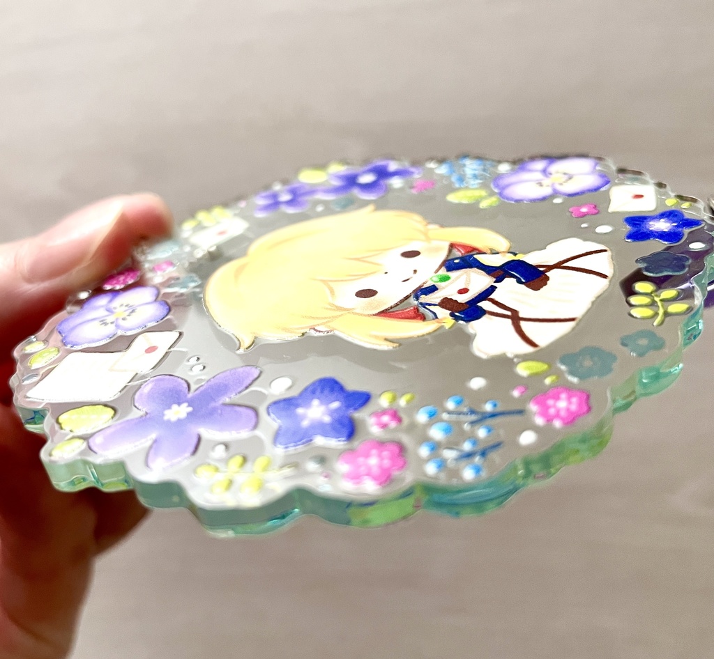 【セット販売】京アニ作品ファンアートイラスト集&アクリルキーホルダー3種