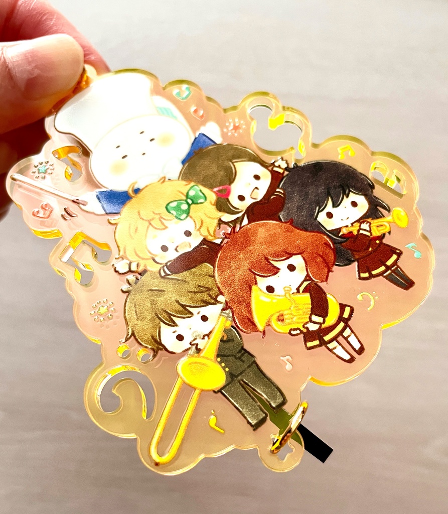 【セット販売】京アニ作品ファンアートイラスト集&アクリルキーホルダー3種