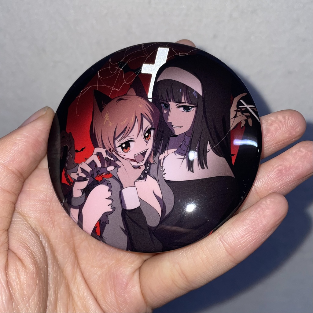 【ナミロビナミ】リフレクター缶バッジ