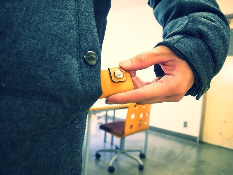 抜き型でつくる革小物