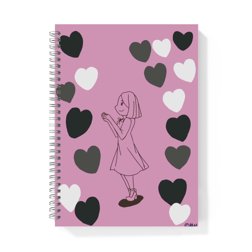 ハート    リングノート