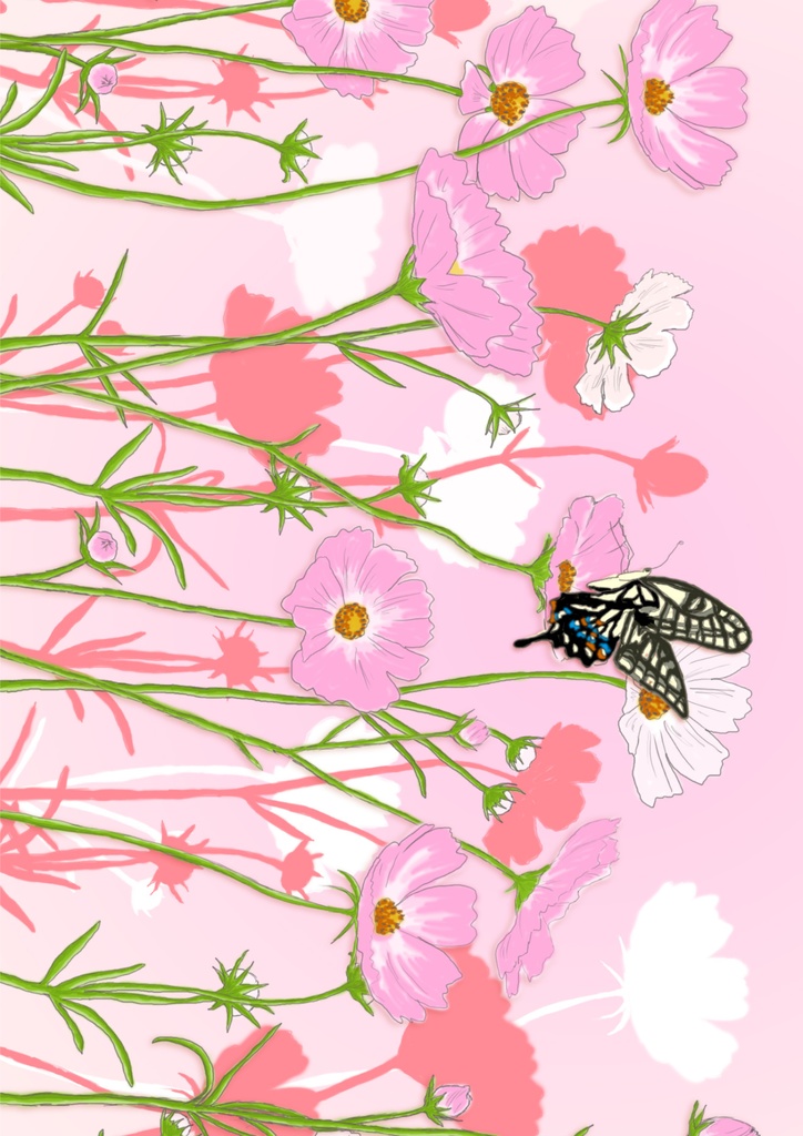 Dream Pieces Paper - 星と花と愛のコレクション