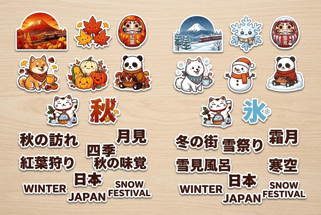 デジタルステッカー　日本