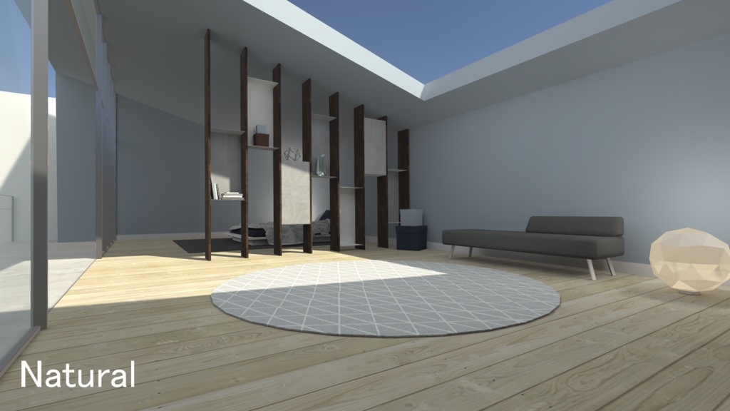 【VRC向けワールド】Courtyard House-中庭のある家-