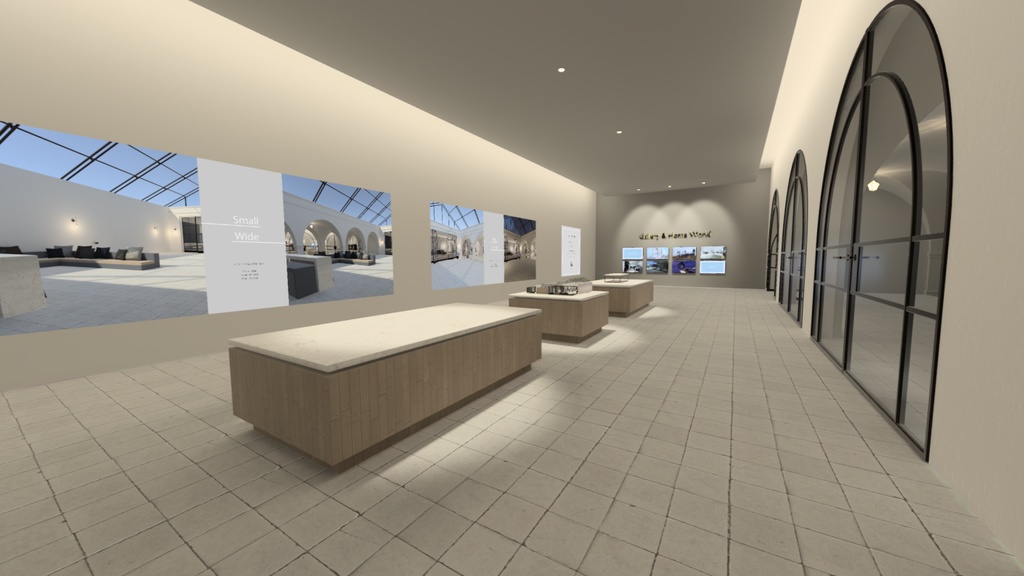 【VRC向けワールド】Gallery &Home World