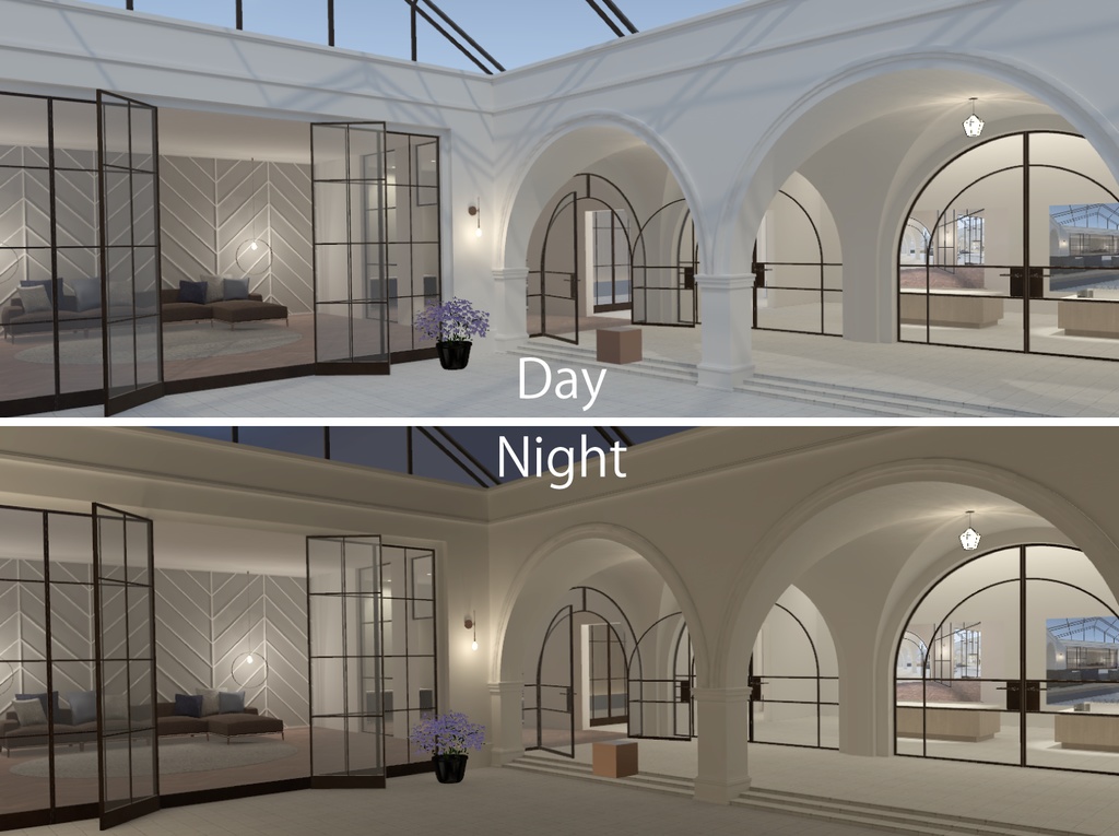 【VRC向けワールド】Gallery &Home World