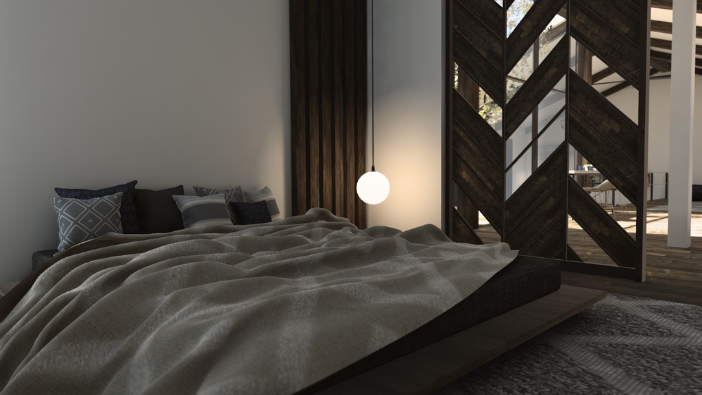 【VRC向けワールド】木洩れ日の家-Komorebi no ie-