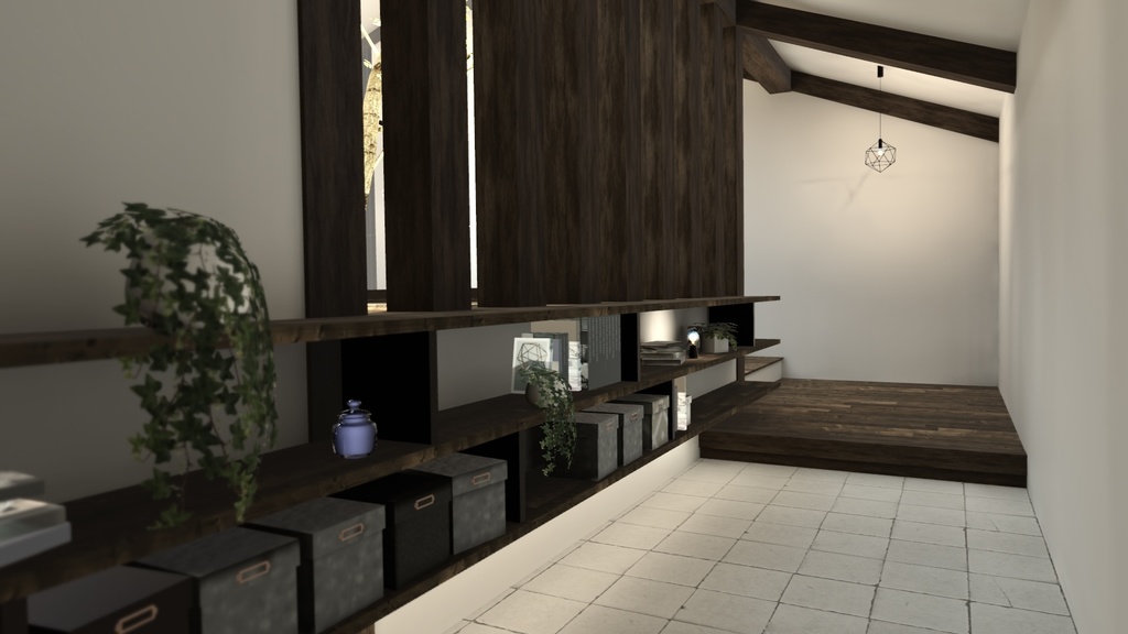 【VRC向けワールド】木洩れ日の家-Komorebi no ie-