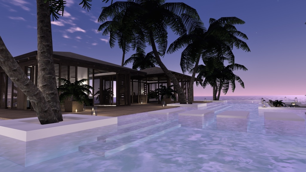 【VRC向けワールド】SEASIDE TERRACE