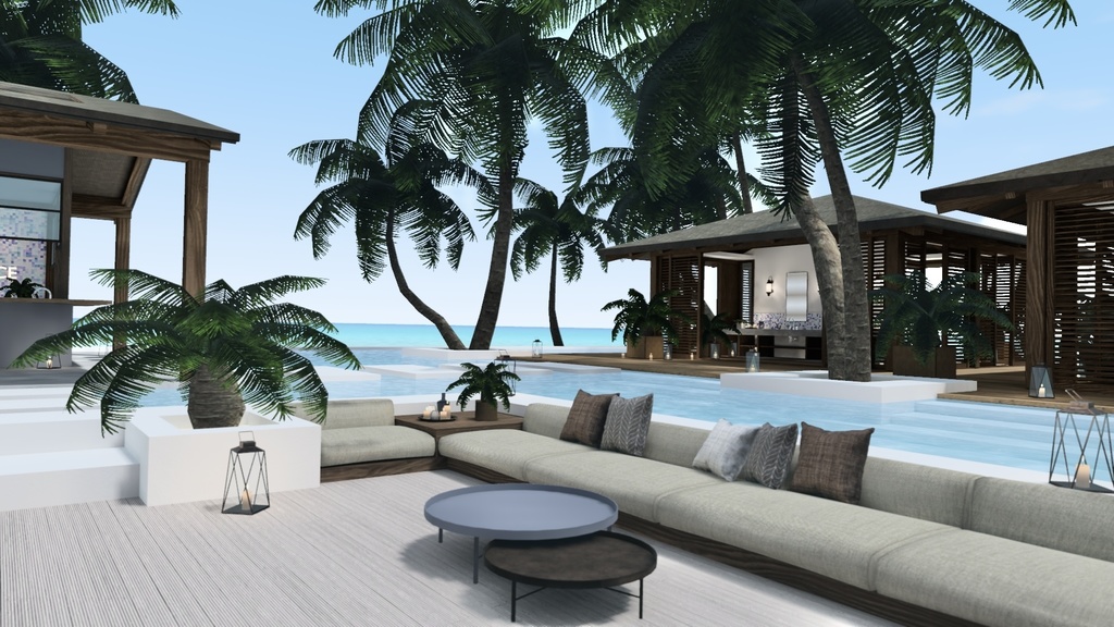 【VRC向けワールド】SEASIDE TERRACE