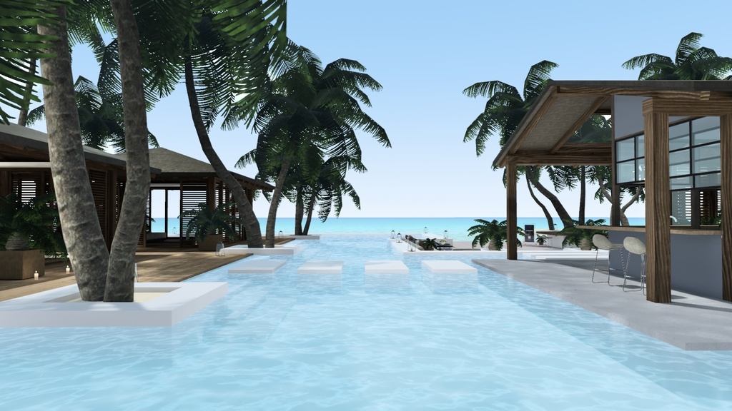 【VRC向けワールド】SEASIDE TERRACE