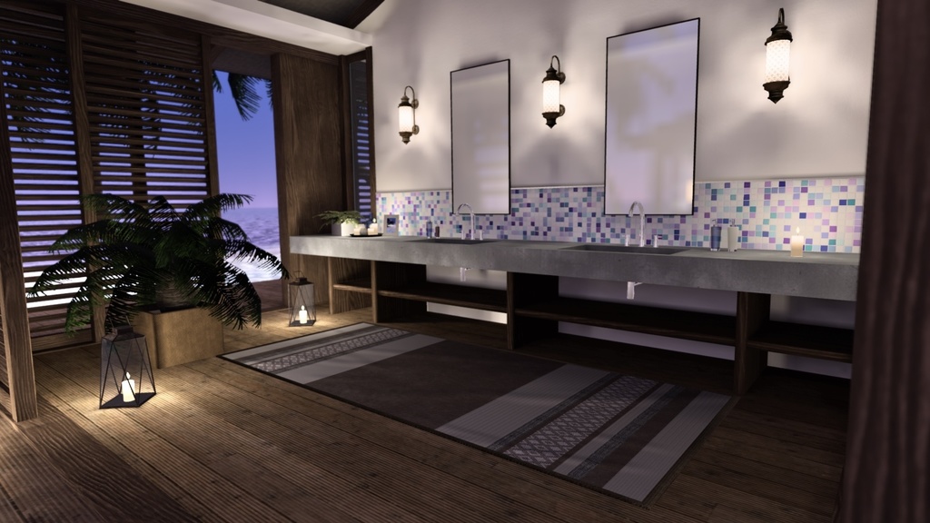 【VRC向けワールド】SEASIDE TERRACE