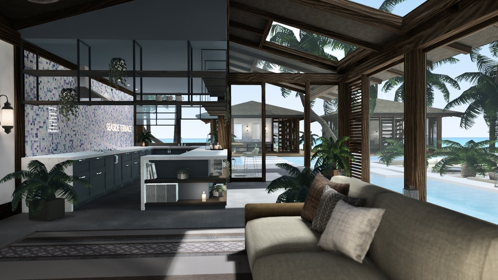 【VRC向けワールド】SEASIDE TERRACE