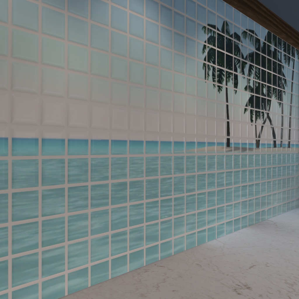 モザイクタイルシェーダー