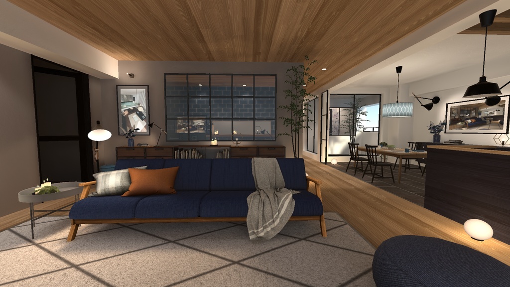 【VRC向けワールド】リノベハウス-Renovation House-