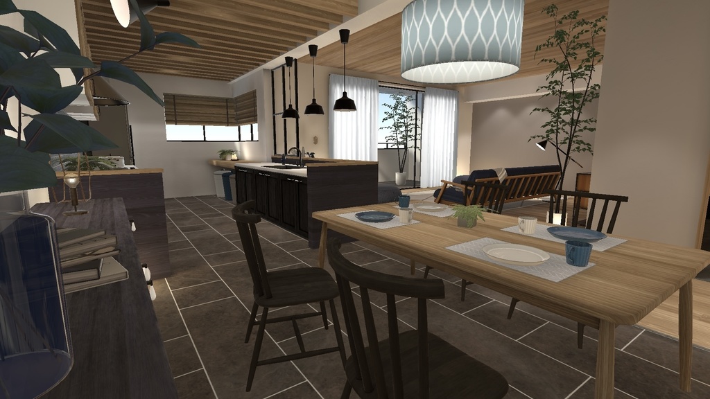 【VRC向けワールド】リノベハウス-Renovation House-