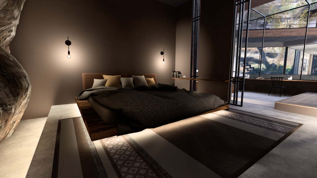 【VRC向けワールド】滝の隠れ家 -Waterfall Hideout-