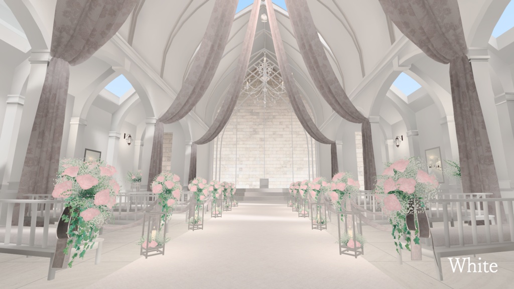 【VRCワールド】VR Wedding Asset