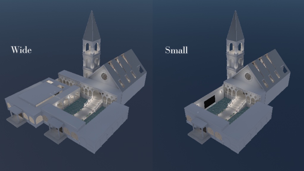 【VRCワールド】VR Wedding Asset