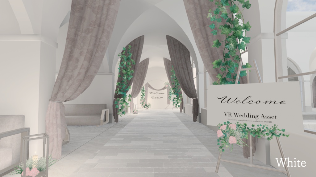 【VRCワールド】VR Wedding Asset