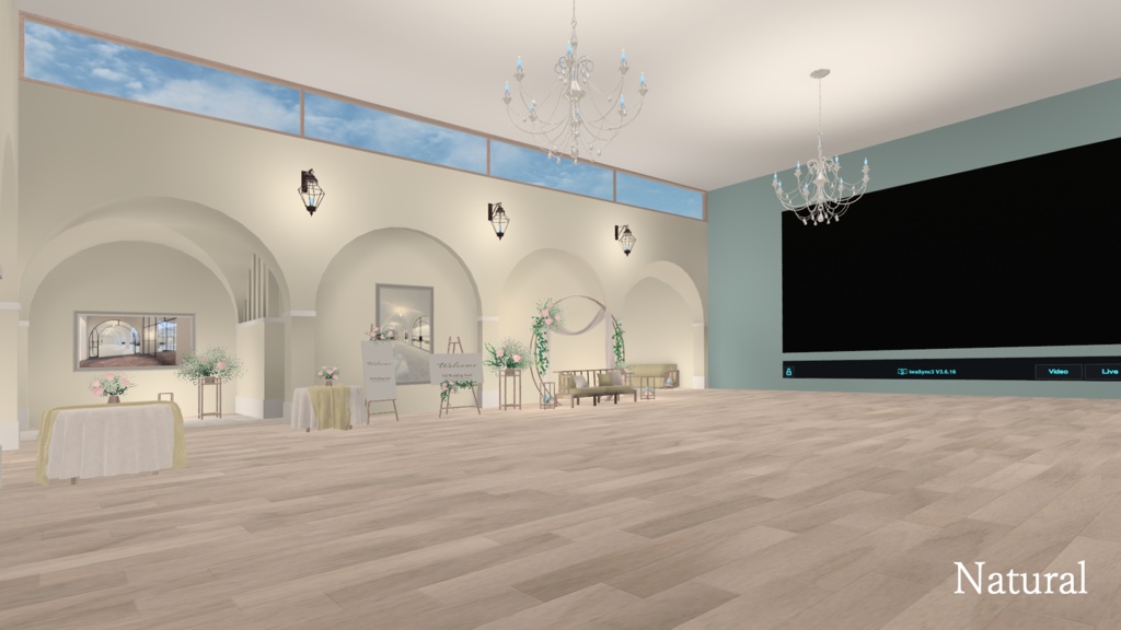 【VRCワールド】VR Wedding Asset