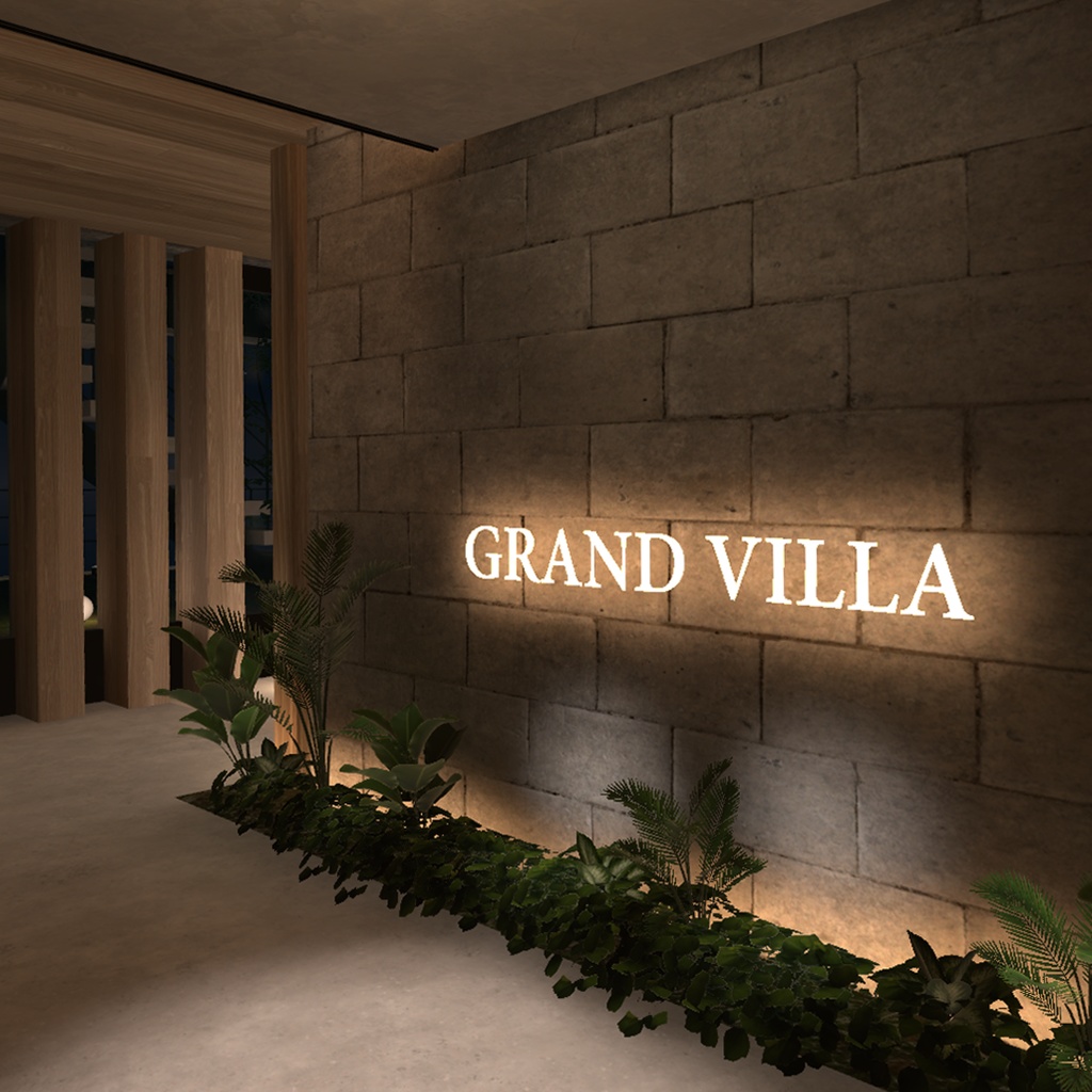 【VRC向けワールド】GRAND VILLA