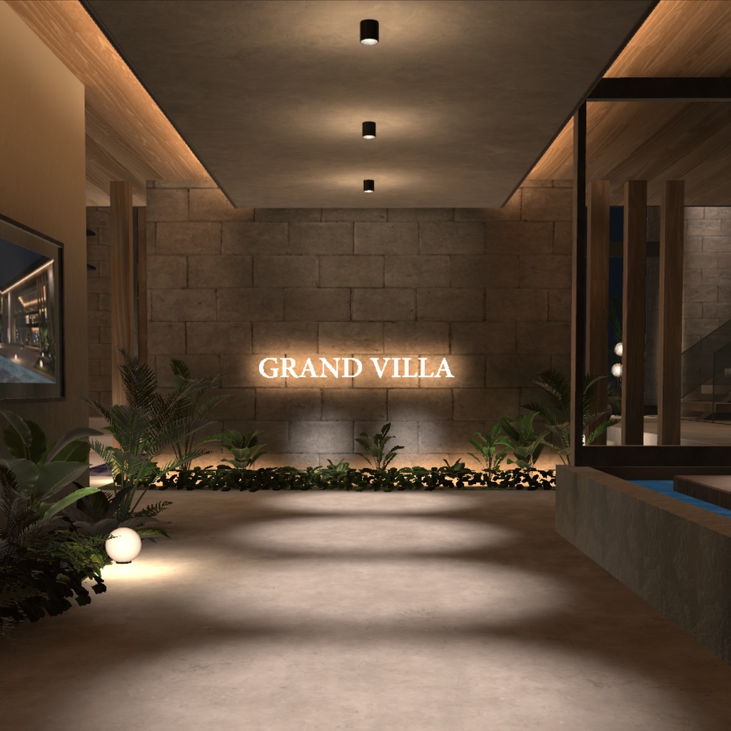 【VRC向けワールド】GRAND VILLA