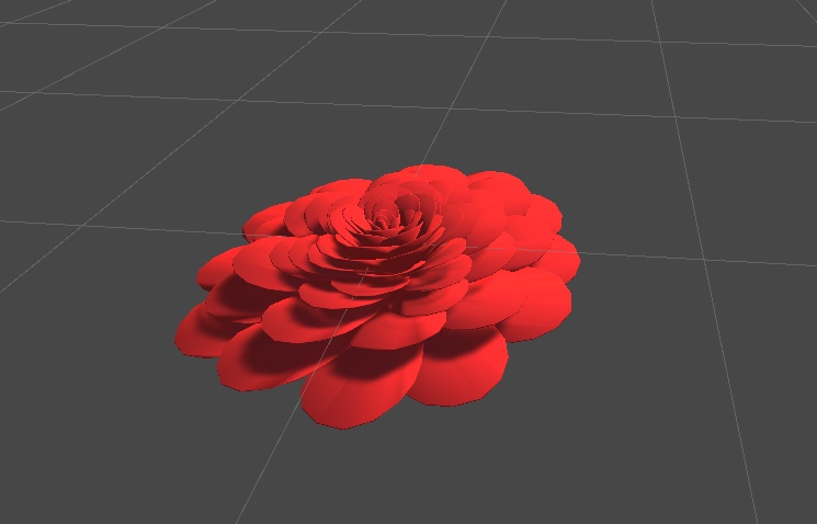 花のコサージュ