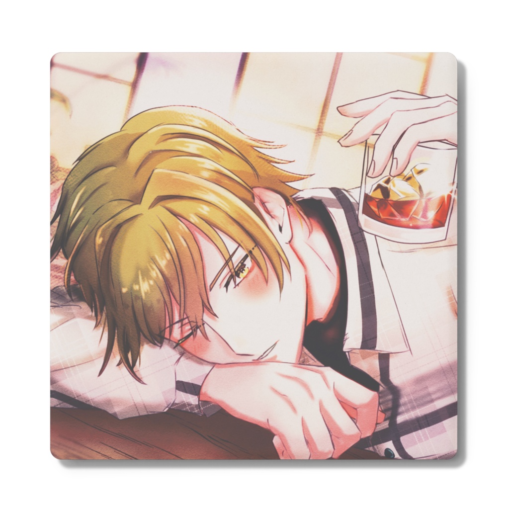 烏賀陽先生のコースター