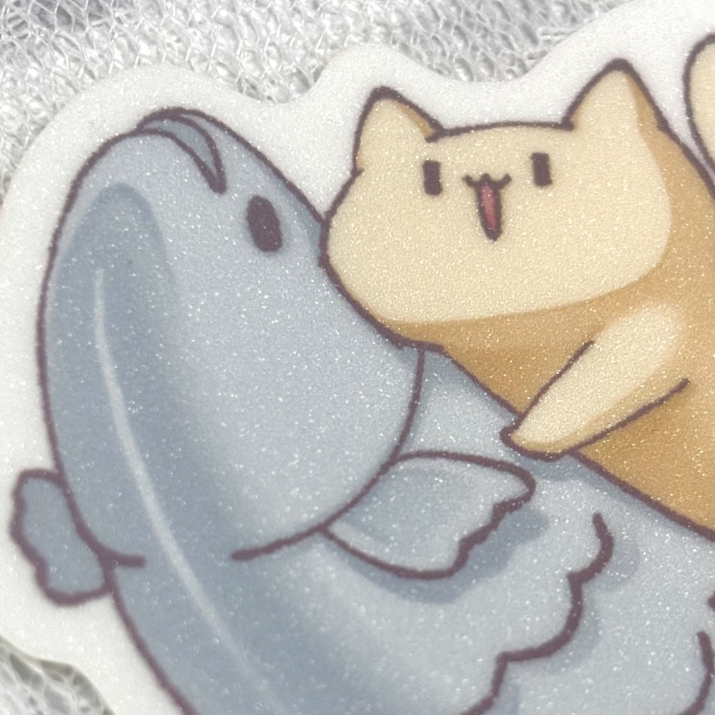 あにまるキラキラステッカー