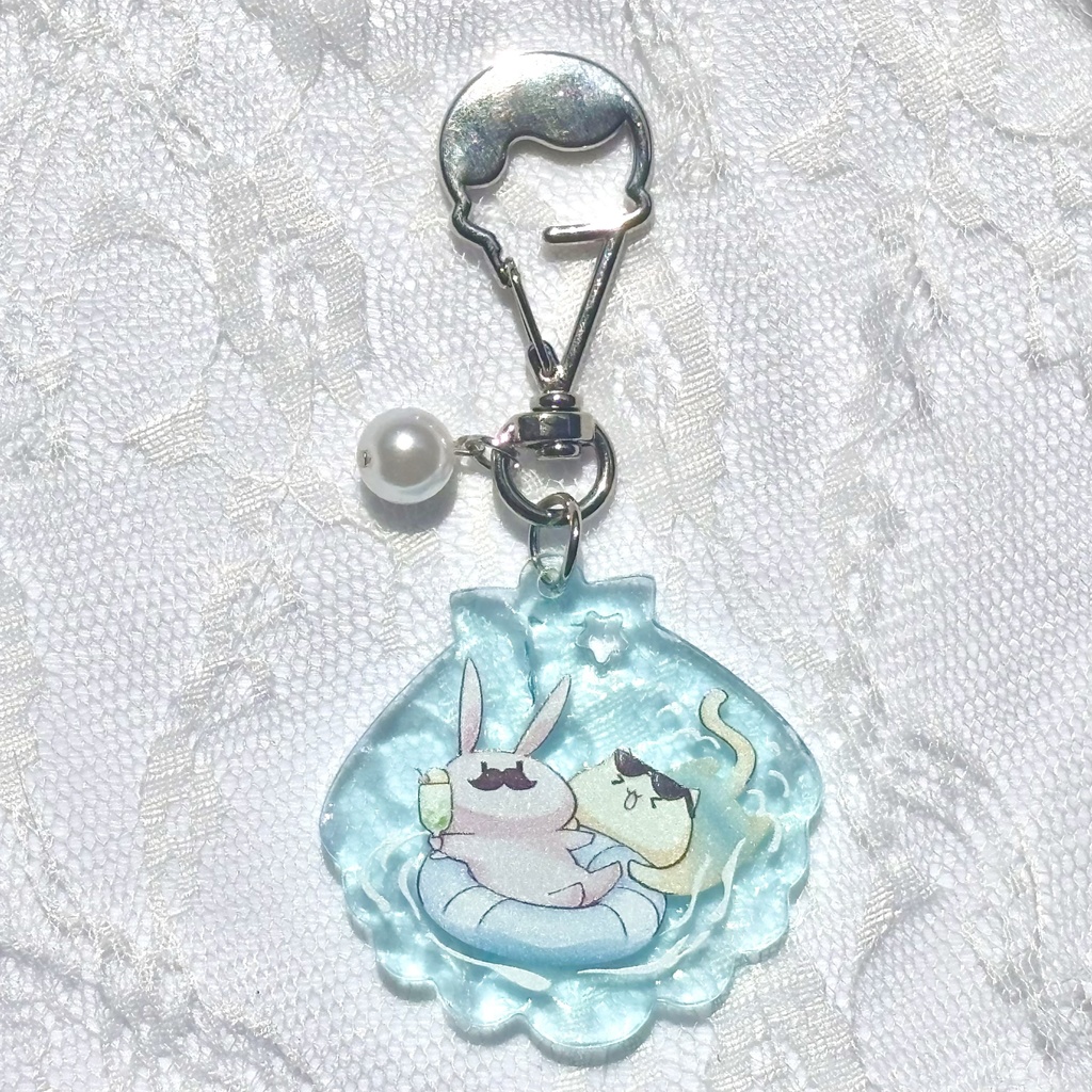 海の思い出アクリルキーホルダー