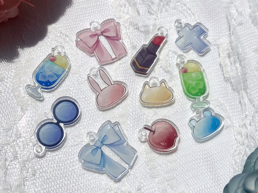 選べる連結用ミニチャーム(カニカン付き)