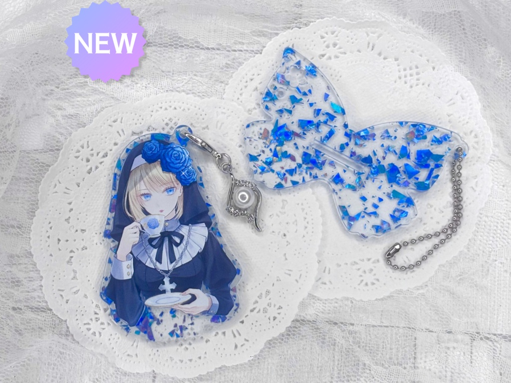 2way アクスタキーホルダー