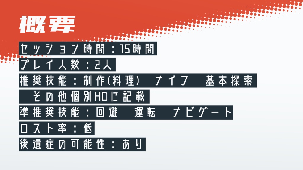 【CoC】クック・メイド・ジャーニー【SPLL:E192887】