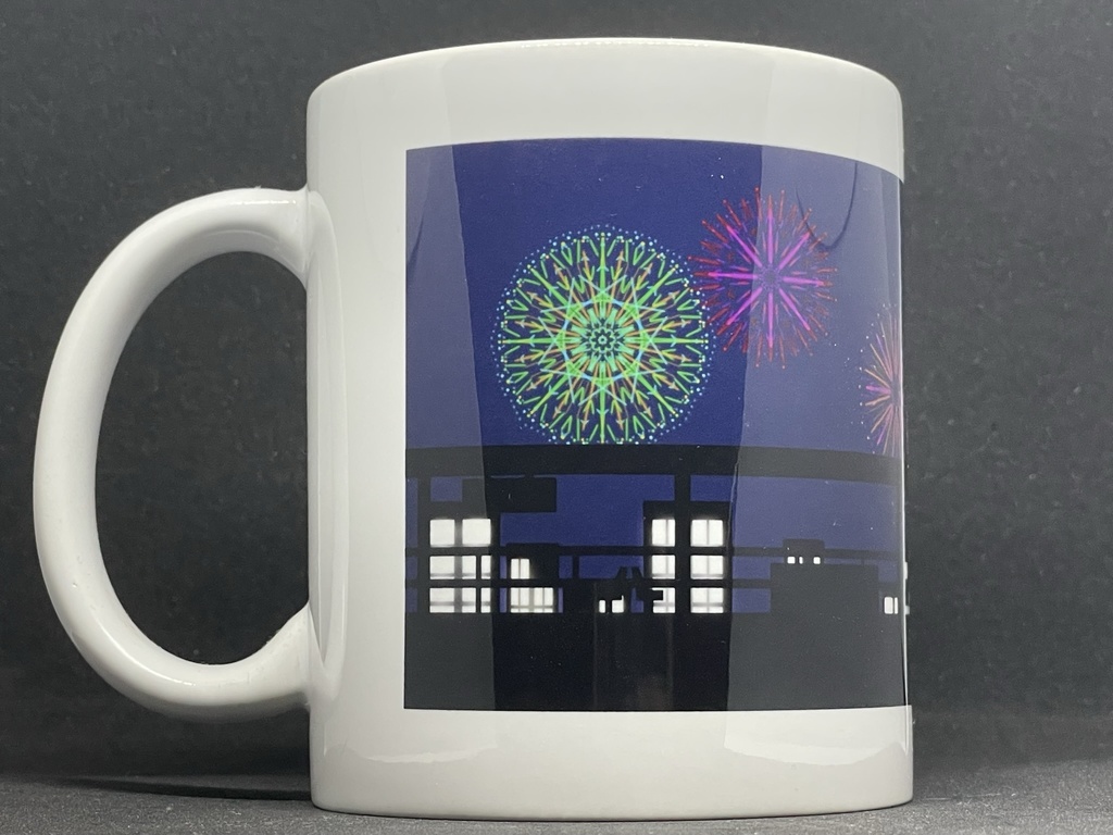 ハカナハナビマグカップ No,1「ノーマルスタイル」