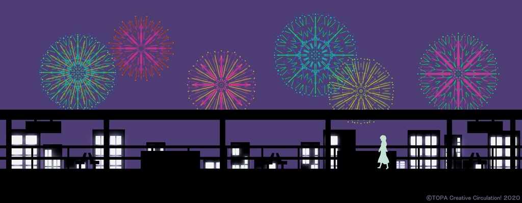 ハカナハナビマグカップ No,2「ハルシネーションスタイル」