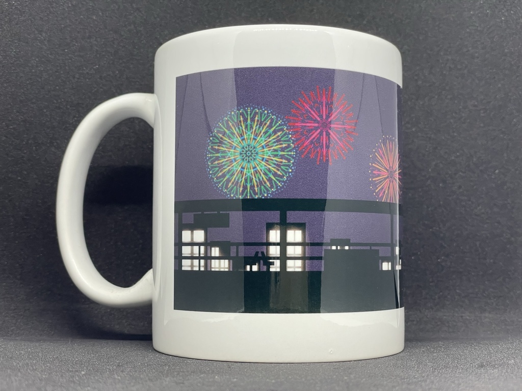 ハカナハナビマグカップ No,2「ハルシネーションスタイル」