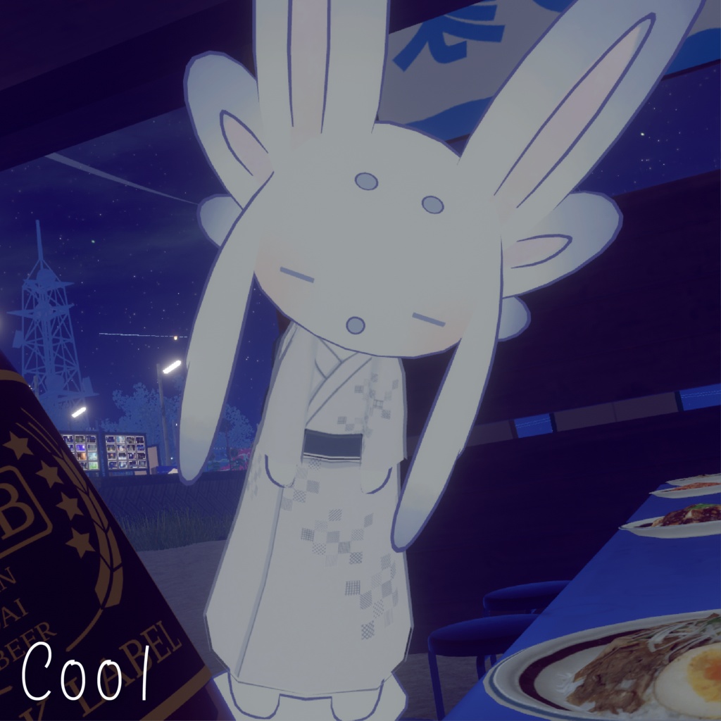 【ムルル専用/無料】涼しげゆかた&りんご飴ハンド