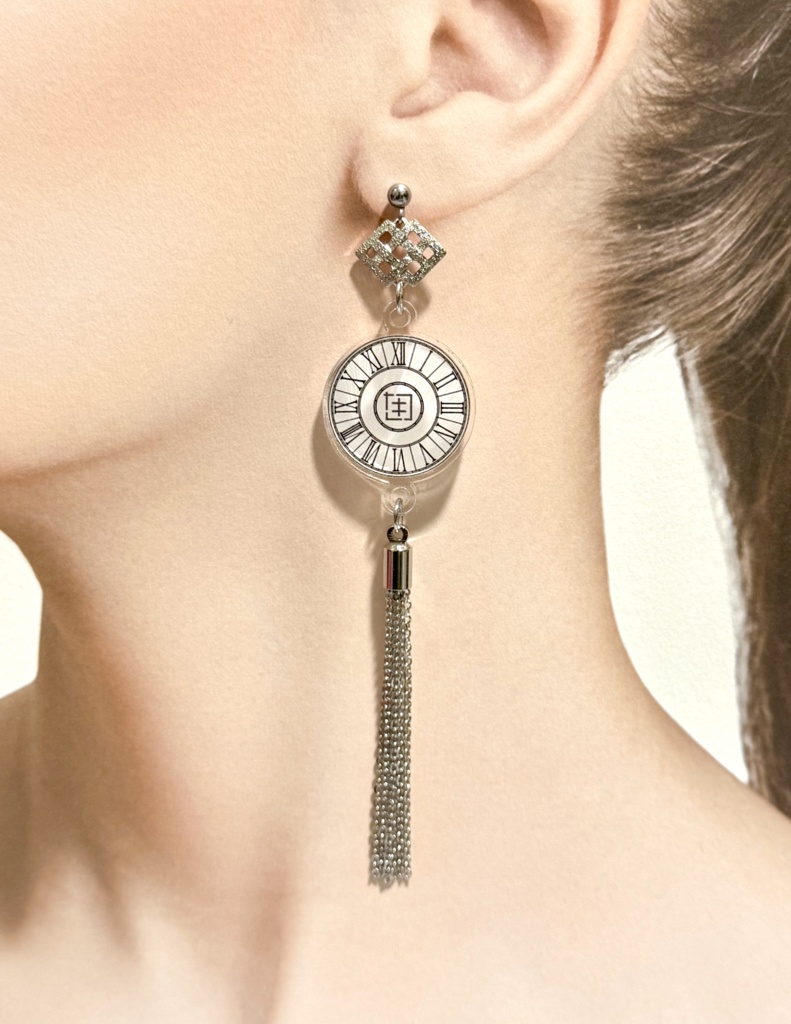 【刻】ー刻明ーピアス/イヤリング