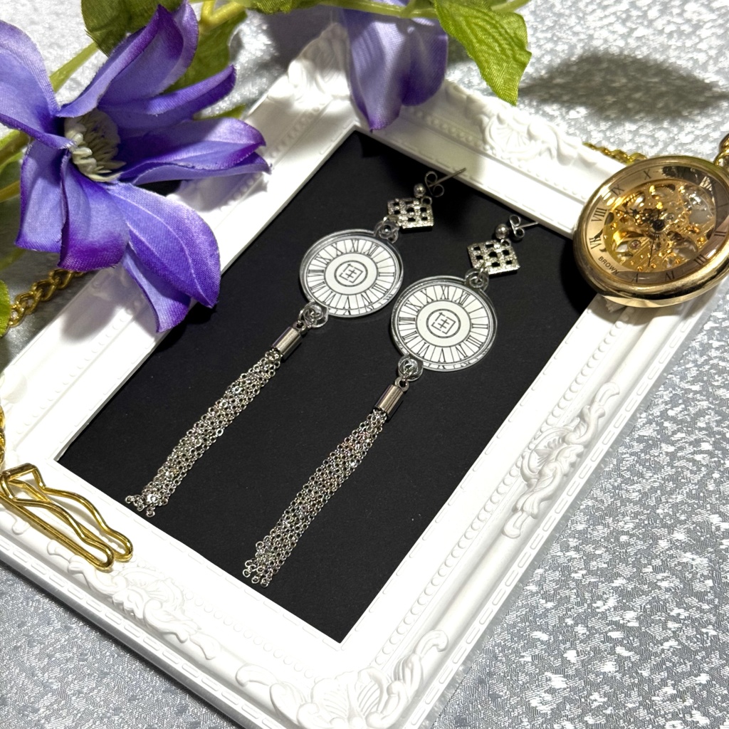 【刻】ー刻明ーピアス/イヤリング