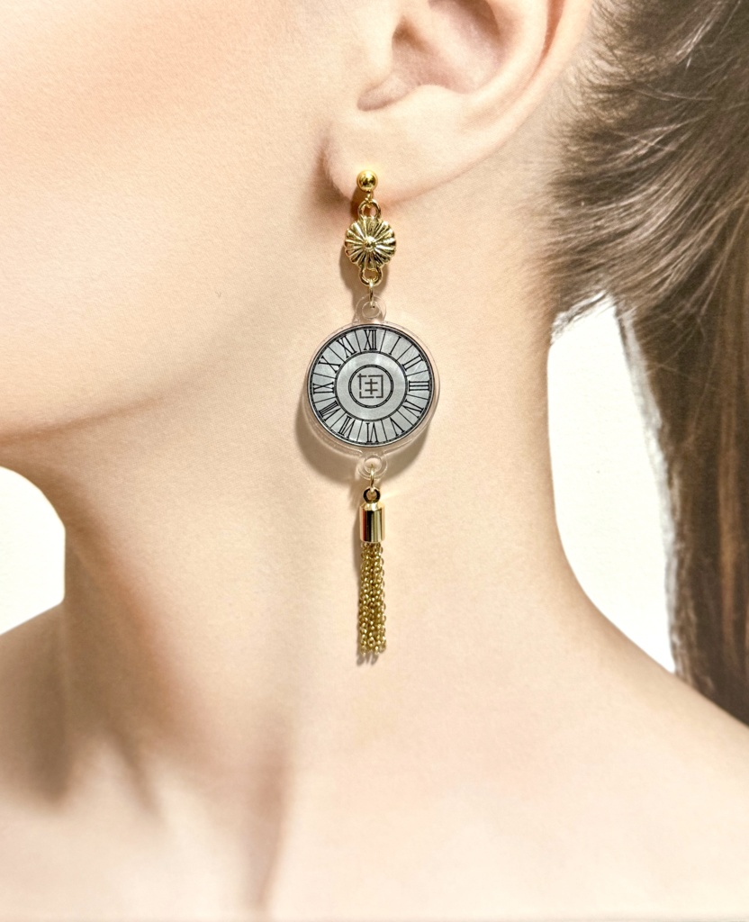 【刻】ー追憶ーピアス/イヤリング