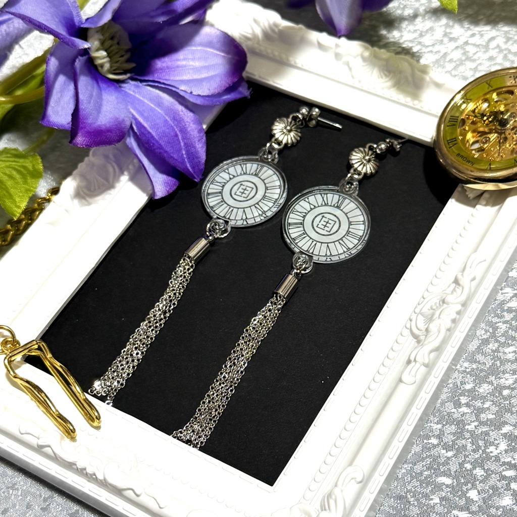 【刻】ー追憶ーピアス/イヤリング