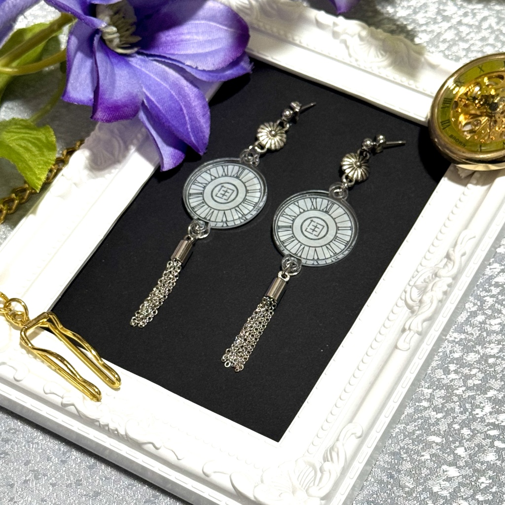 【刻】ー追憶ーピアス/イヤリング