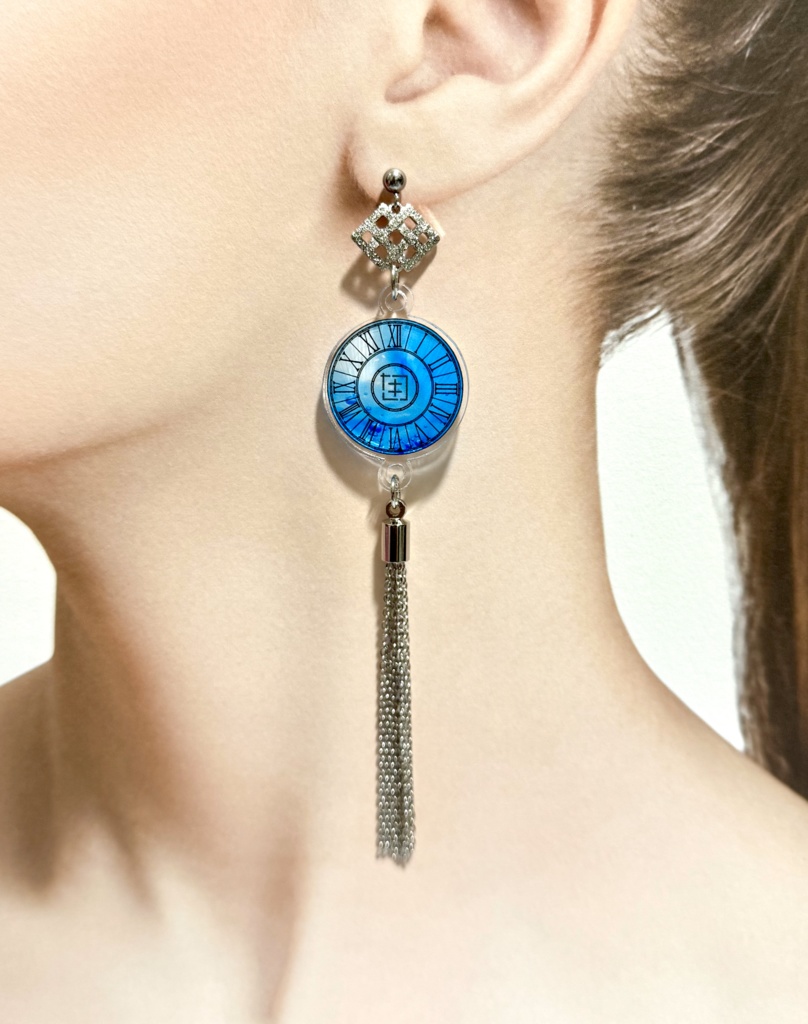 【刻】ー潮騒ーピアス/イヤリング